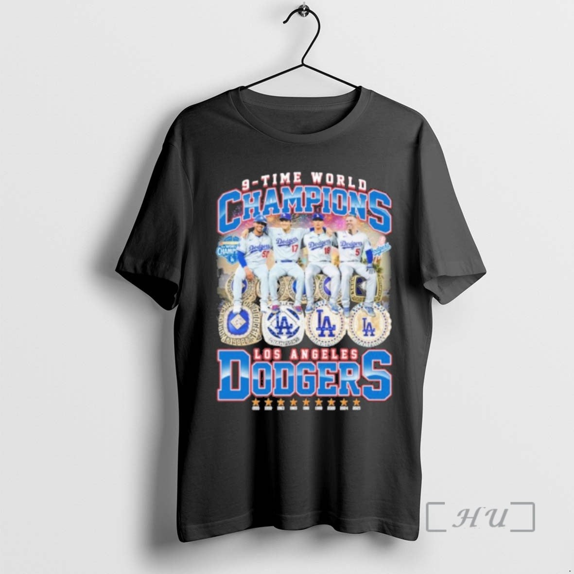 Officials Los Angeles Dodgers 9 Time World Series Champions Premium T Shirt Sweater