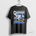 Officials Los Angeles Dodgers 9 Time World Series Champions 2025 Caricature Premium T Shirt Sweater