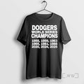 Officials Los Angeles Dodgers 9x World Series Champions 1955 2025 Premium T Shirt Sweater