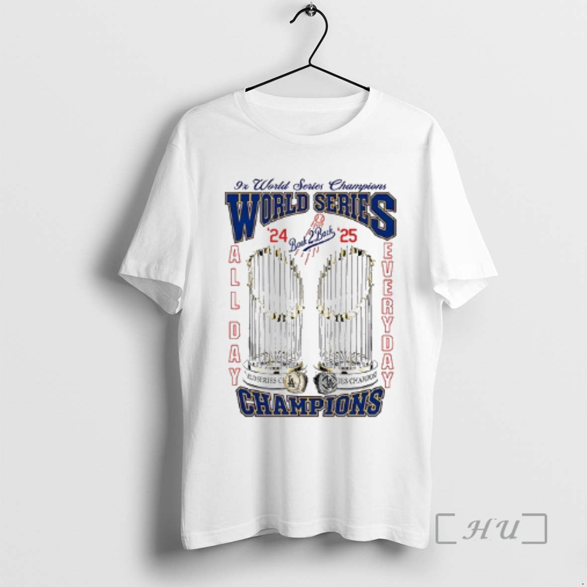 Officials Los Angeles Dodgers 9x World Series Champions 24 25 Premium T Shirt Sweater