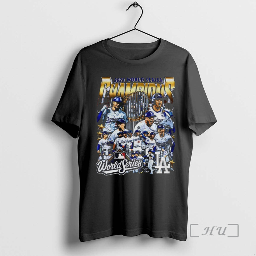 Officials Los Angeles Dodgers All Team 2025 World Series Champions Cup Graphic