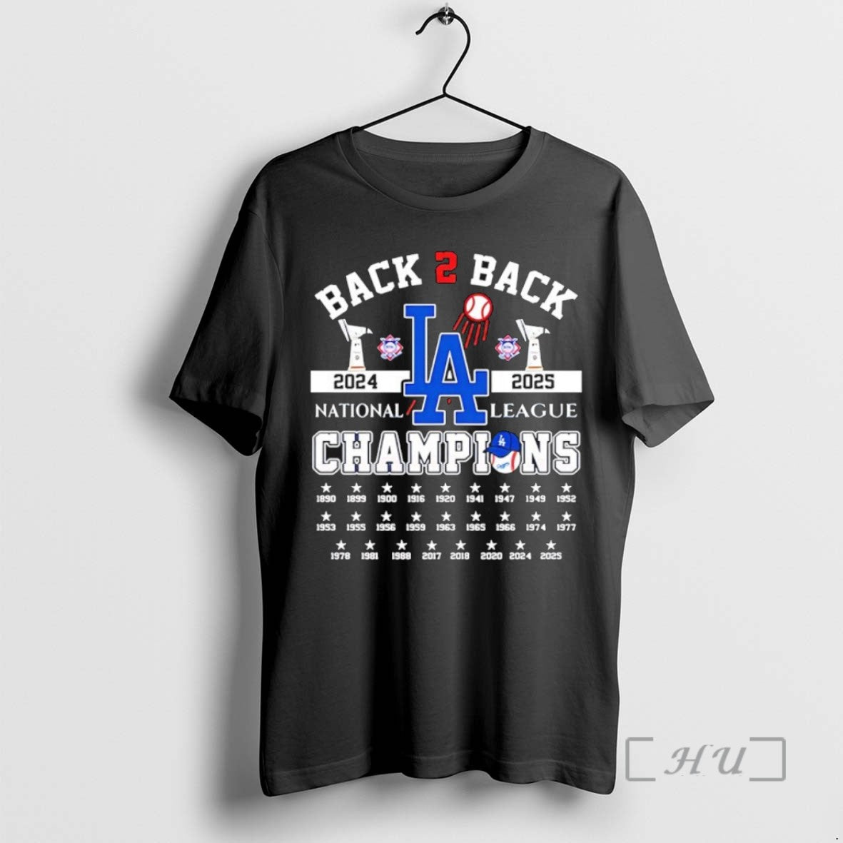Officials Los Angeles Dodgers B2b 2024 2025 National League Champions T Shirt Sweater