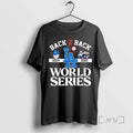 Officials Los Angeles Dodgers Back 2 Back 2024 2025 World Series T Shirt Sweater