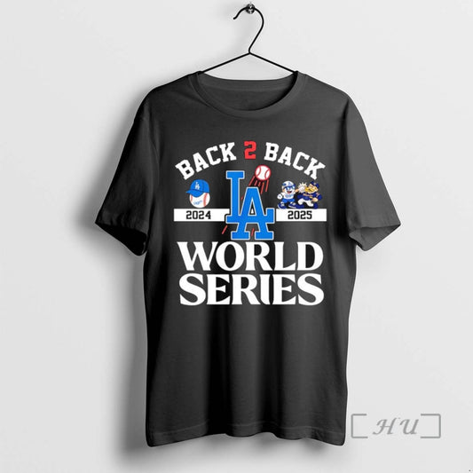Officials Los Angeles Dodgers Back 2 Back 2024 2025 World Series T Shirt Sweater