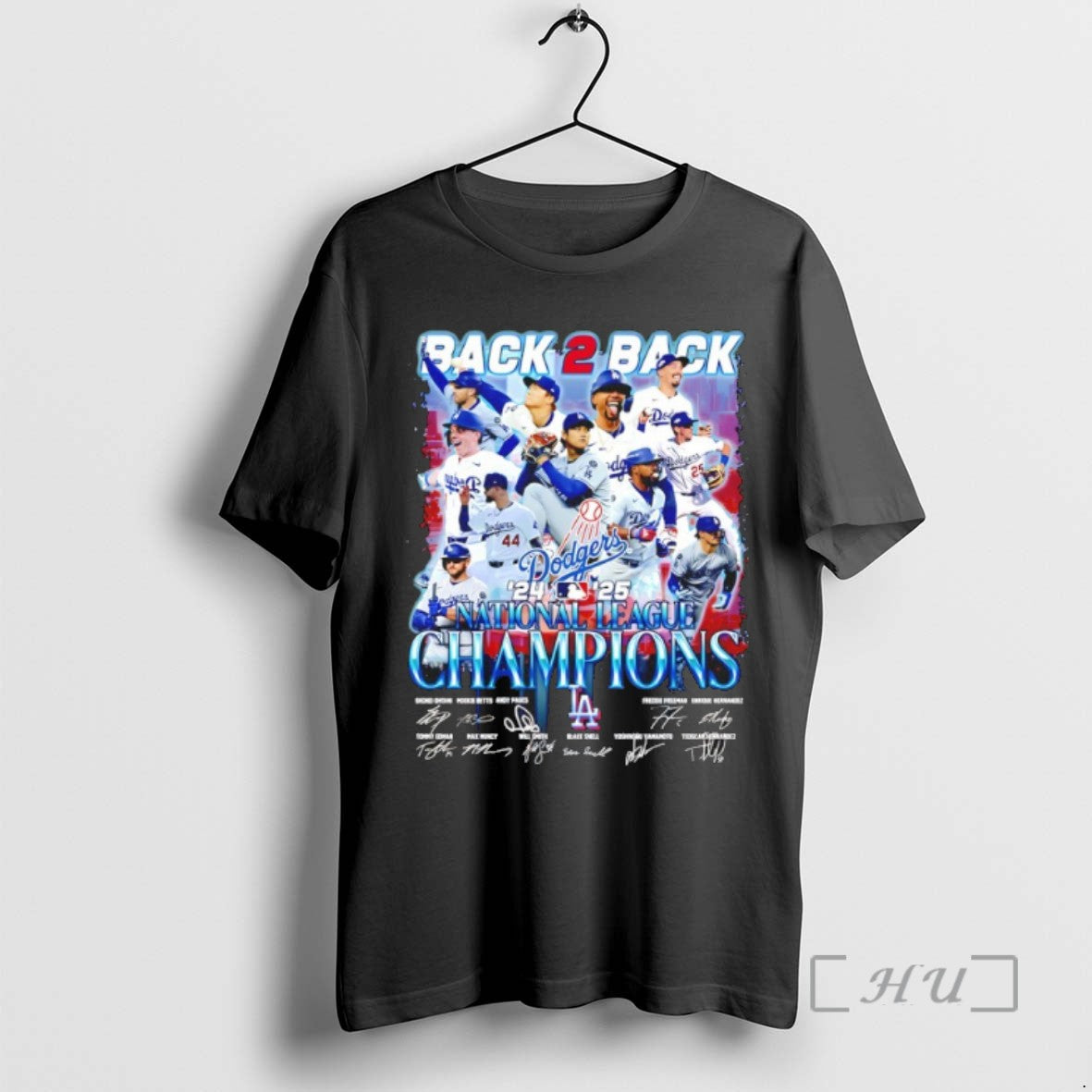 Officials Los Angeles Dodgers Back 2 Back 24 25 Nlcs Signatures