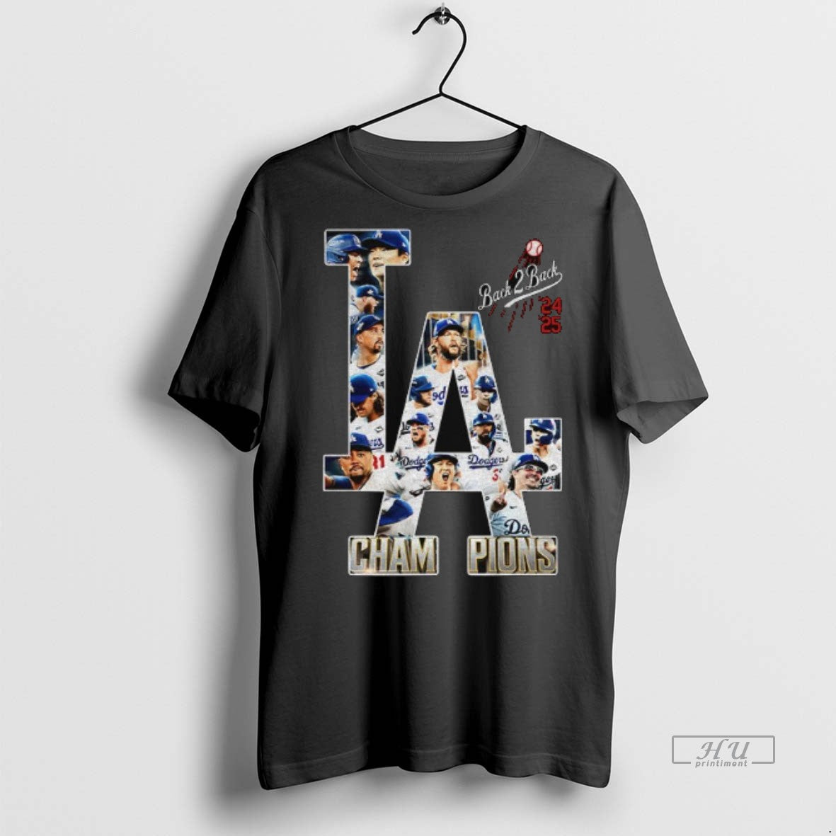 Officials Los Angeles Dodgers Back 2 Back Champions 2025 La Logo Premium Tee Shirt Sweater
