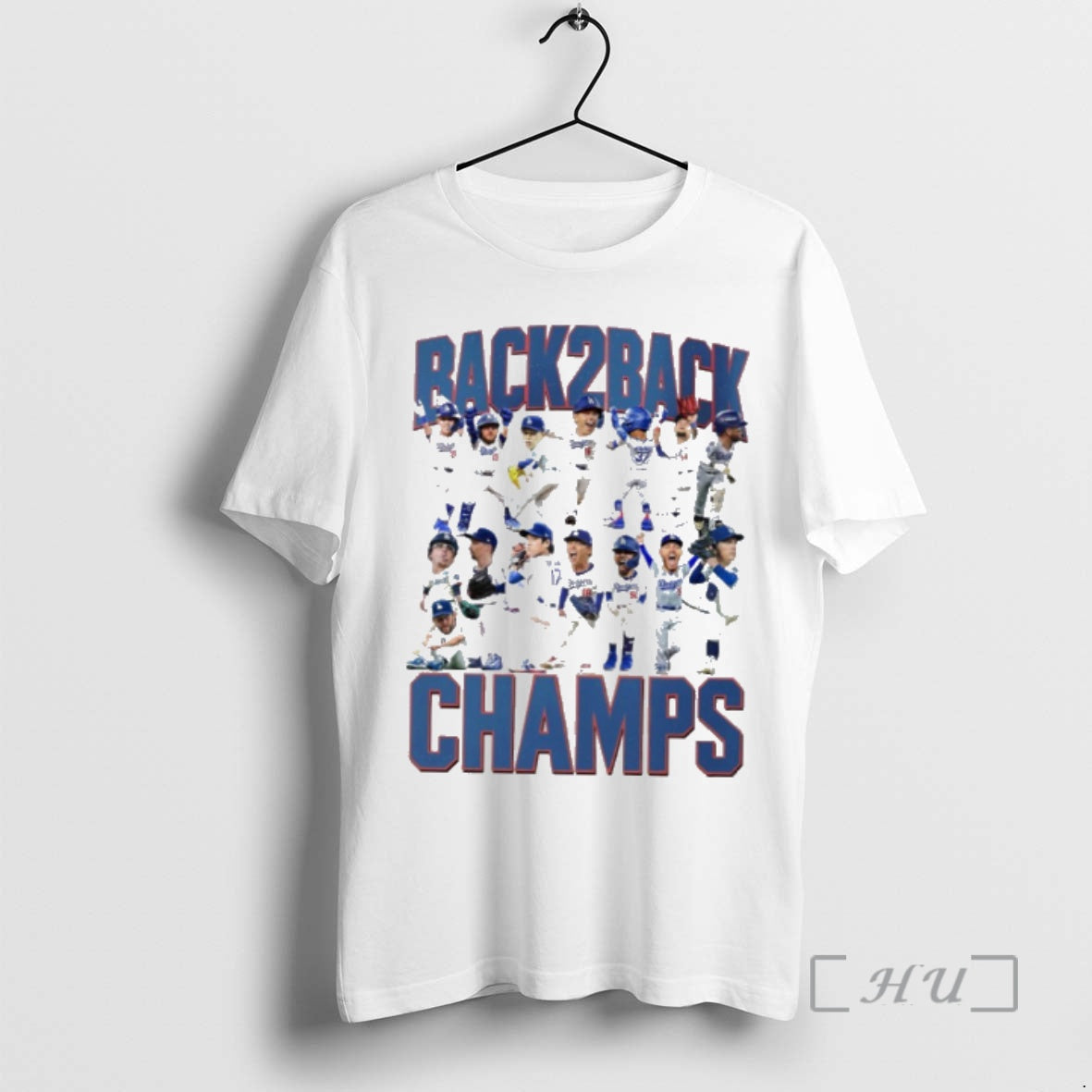 Officials Los Angeles Dodgers Back 2 Back Champs Premium T Shirt Sweater