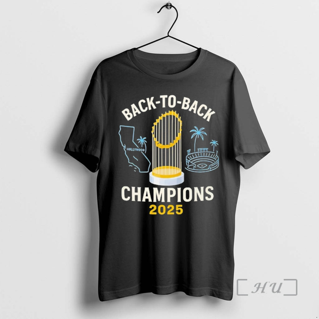 Officials Los Angeles Dodgers Back To Back Champions 2025 Premium T Shirt Sweater