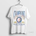 Officials Los Angeles Dodgers Back To Back Trophies Los Angeles Vs The World Champions Premium