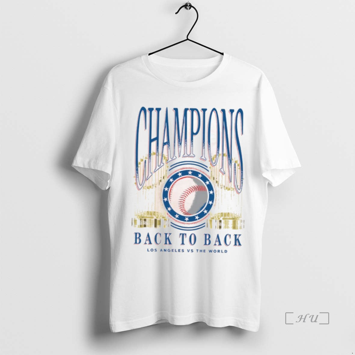 Officials Los Angeles Dodgers Back To Back Trophies Los Angeles Vs The World Champions Premium