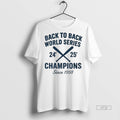 Officials Los Angeles Dodgers Back To Back World Series 24 25 Champions Since 1958 Premium