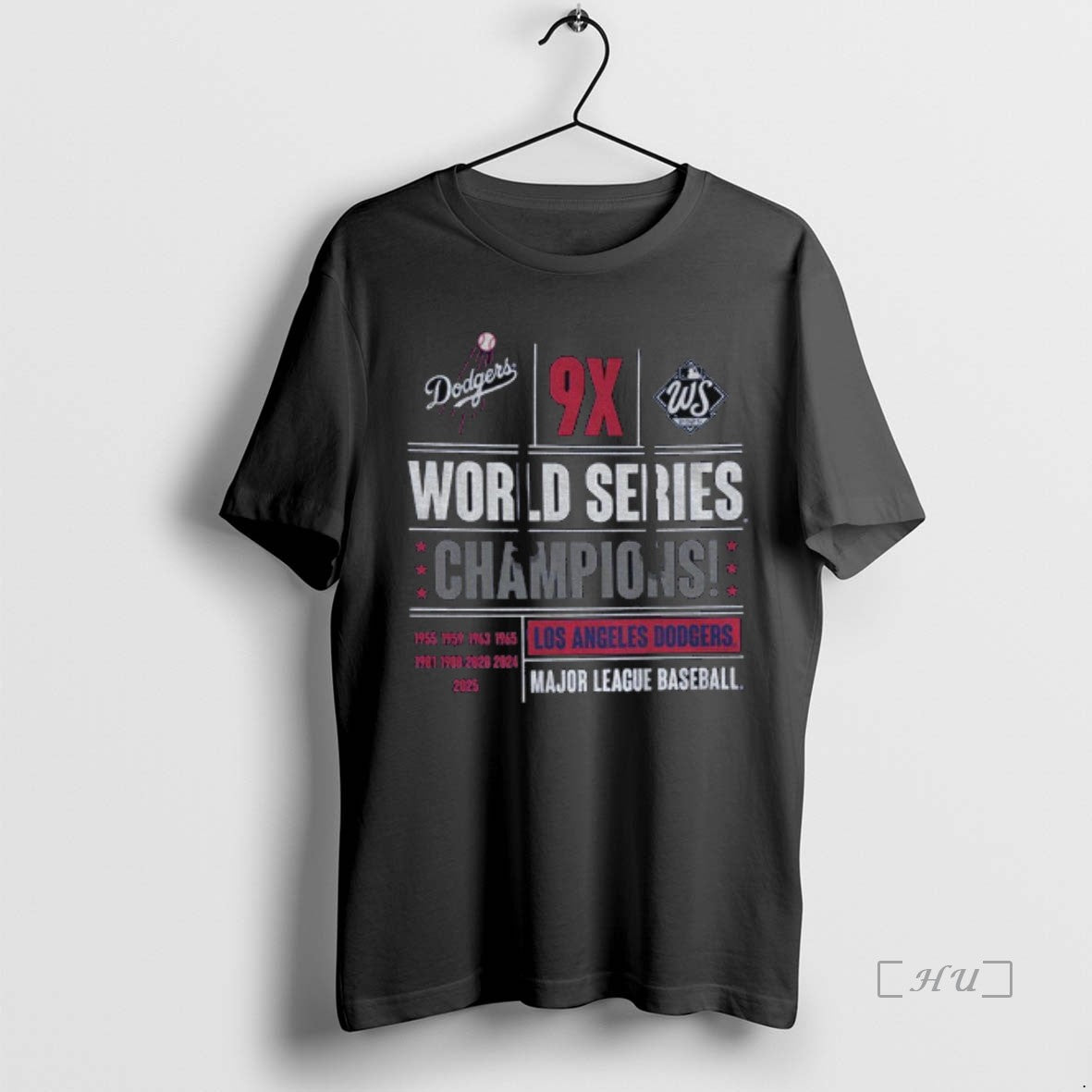 Officials Los Angeles Dodgers Baseball 9x World Series Champions Premium T Shirt Sweater