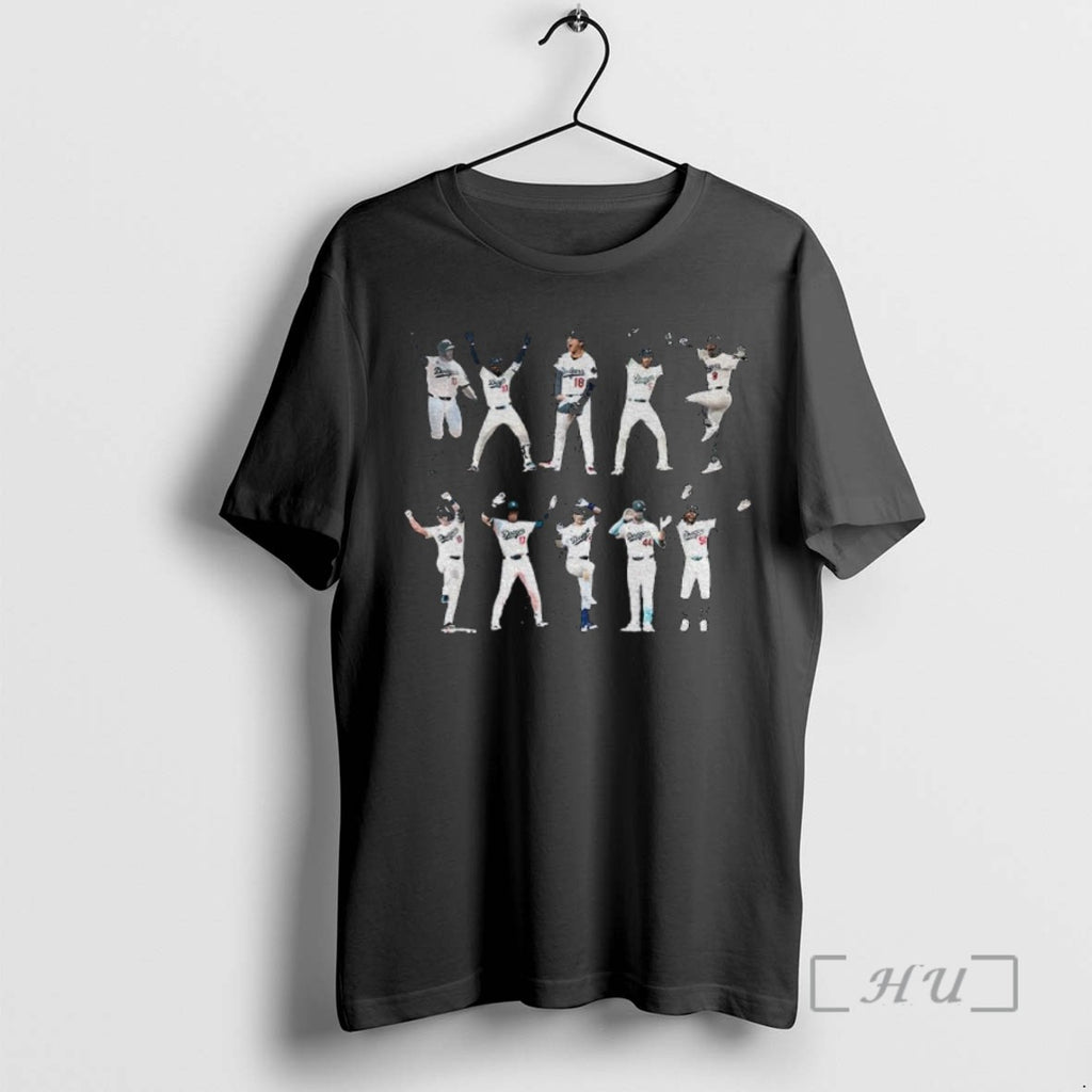 Officials Los Angeles Dodgers Baseball Celebration Dance T Shirt Sweater