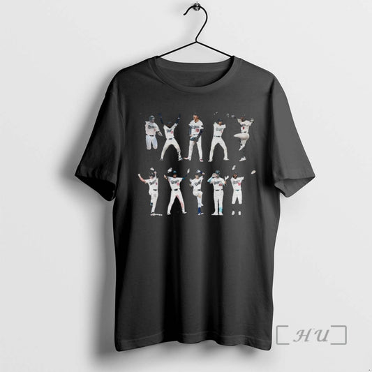 Officials Los Angeles Dodgers Baseball Celebration Dance T Shirt Sweater