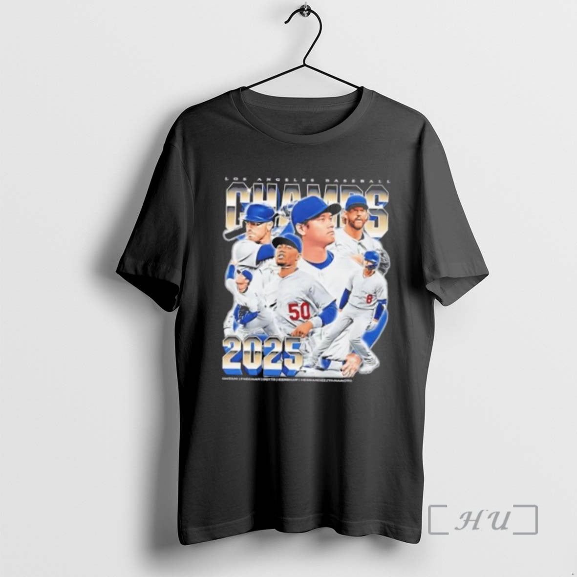 Officials Los Angeles Dodgers Baseball Shohei Ohtani And Players 2025 Champs Vintage