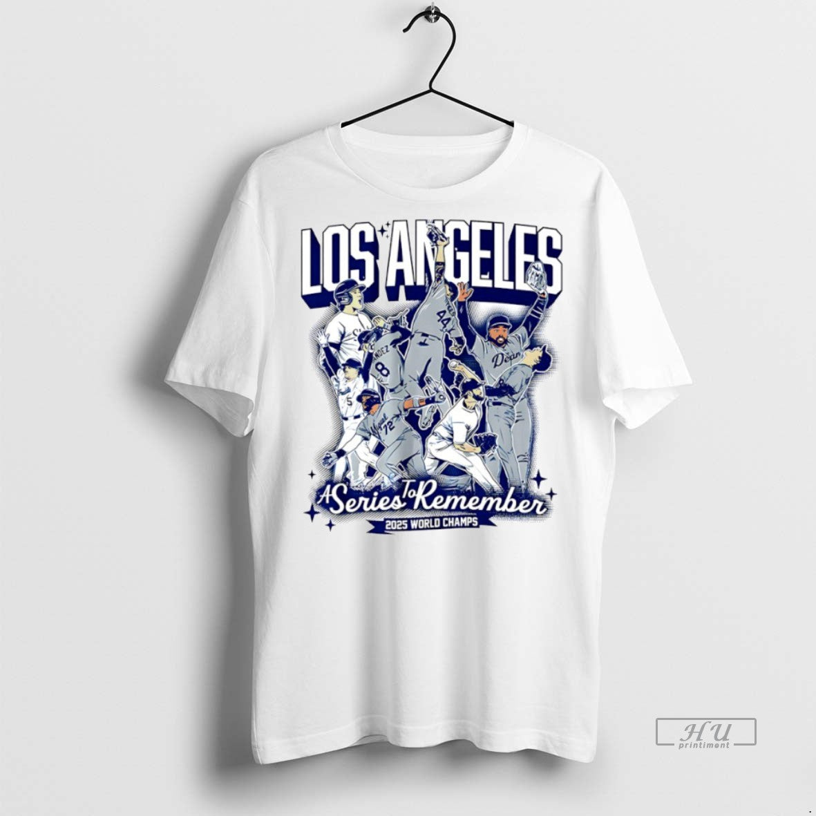 Officials Los Angeles Dodgers Baseball A Series To Remember 2025 World Series Circle Premium Tee