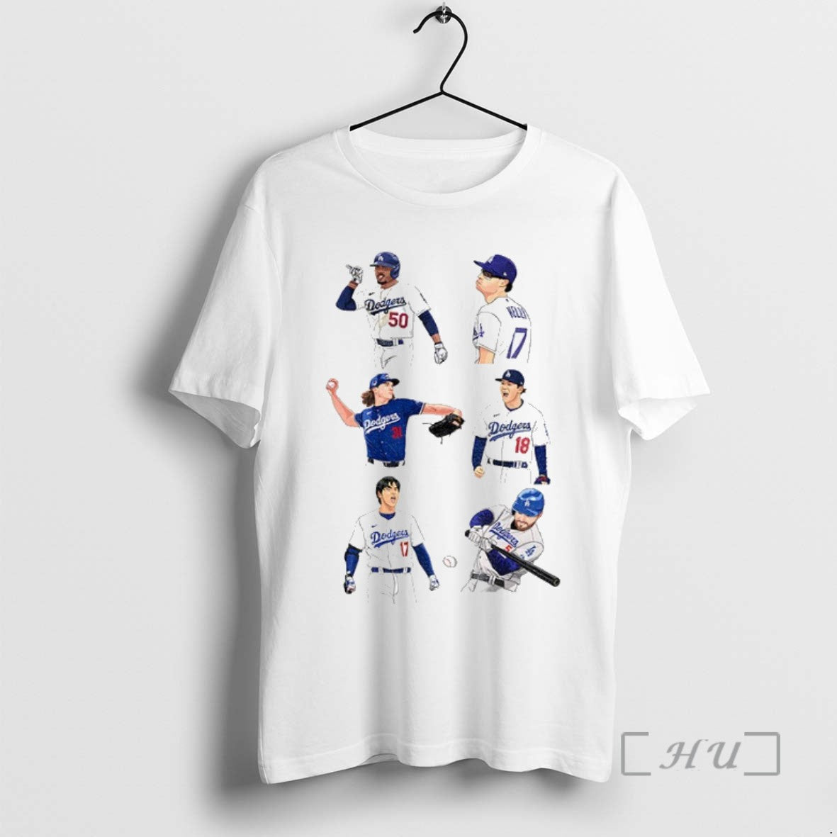 Officials Los Angeles Dodgers Baseball Squad Mlb T Shirt Sweater
