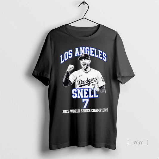 Officials Los Angeles Dodgers Blake Snell 2025 World Series Champions T Shirt Sweater