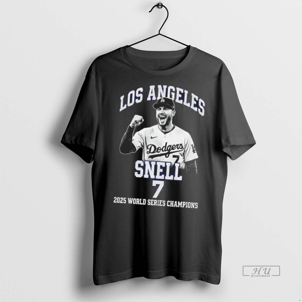 Officials Los Angeles Dodgers Blake Snell 2025 World Series Champions Tee Shirt Sweater