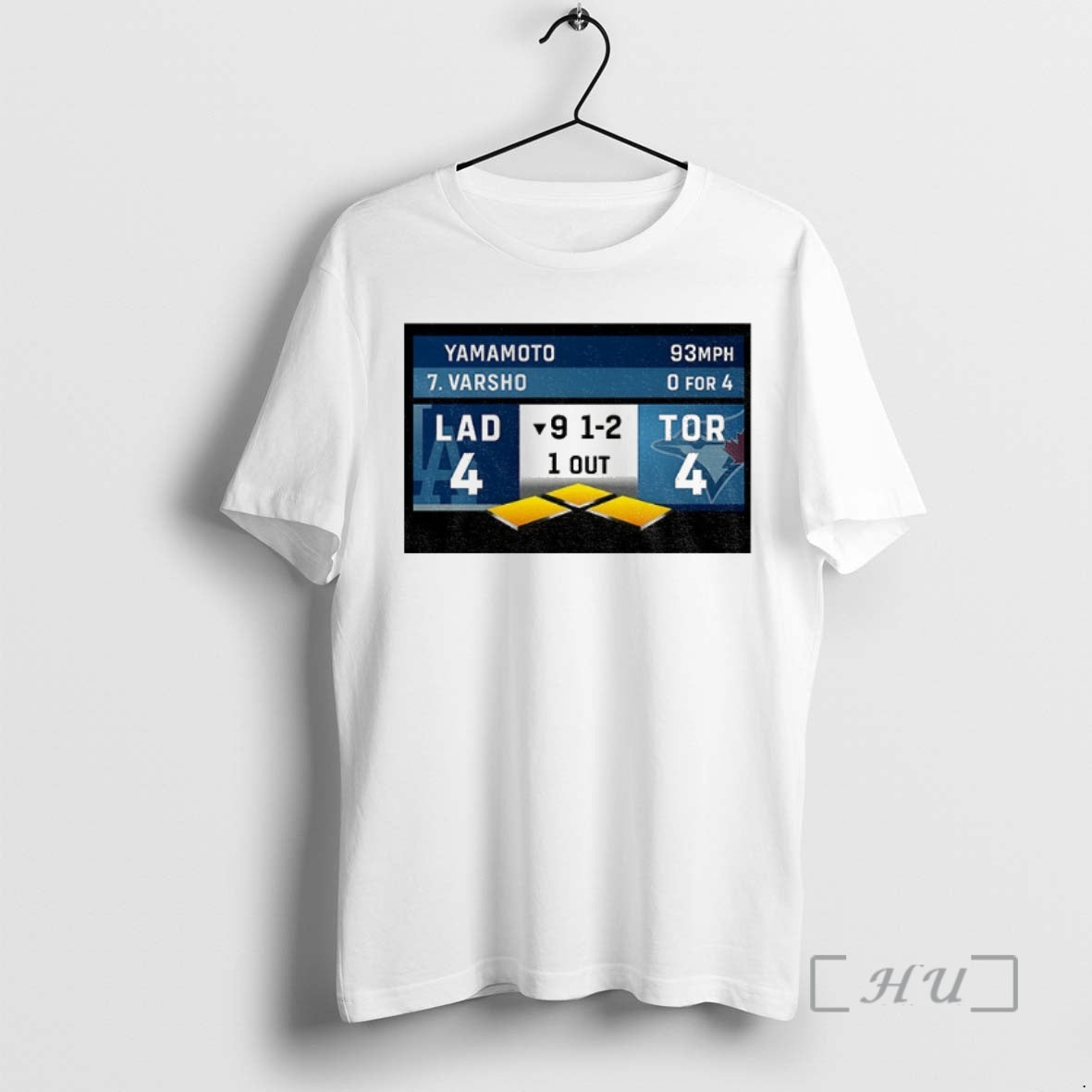 Officials Los Angeles Dodgers Bottom Of The 9th Lad 4 4 Tor Premium T Shirts