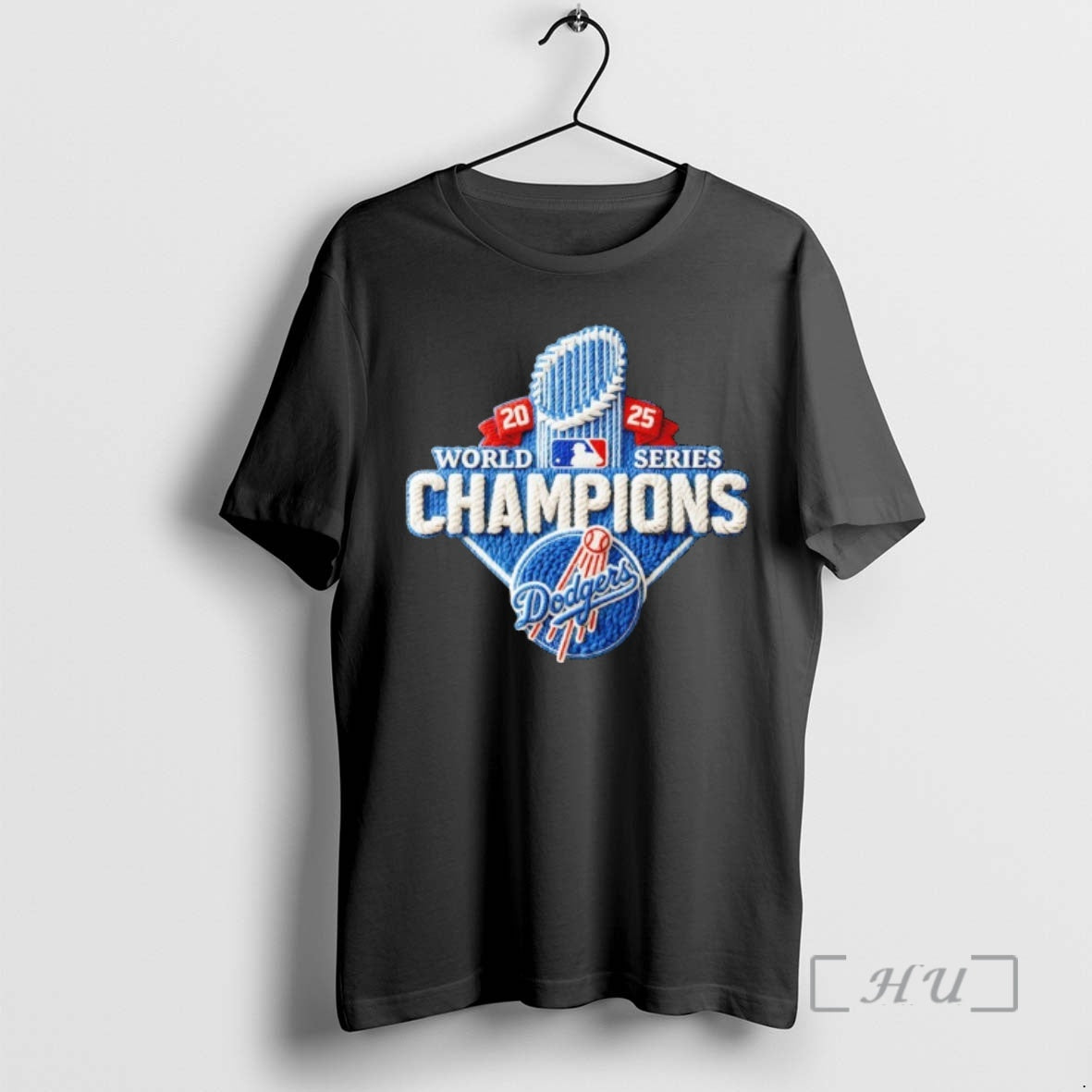Officials Los Angeles Dodgers Champions 2025 World Series Embroidery Premium T Shirt Sweater