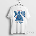 Officials Los Angeles Dodgers Champions La Skyline 2025 Premium T Shirt Sweater