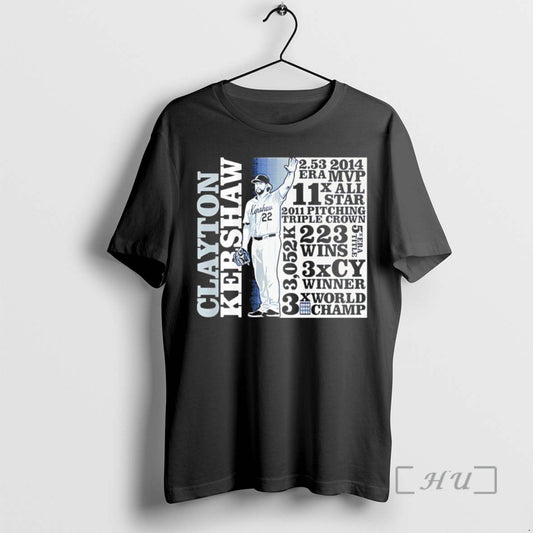 Officials Los Angeles Dodgers Clayton Kershaw Goat List Premium T Shirt Sweater