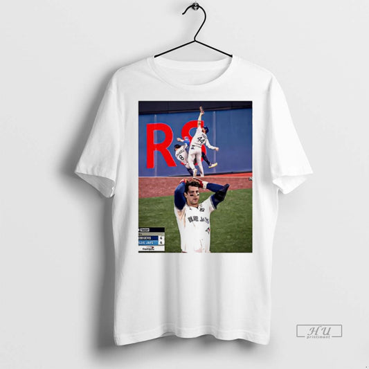 Officials Los Angeles Dodgers Crazy Catch To Save The World Series Champions Premium