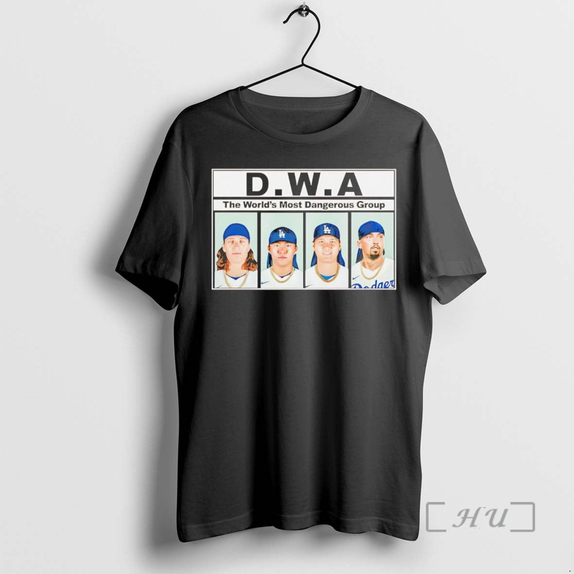 Officials Los Angeles Dodgers Dwa The Worlds Most Dangerous Group Premium T Shirt Sweater