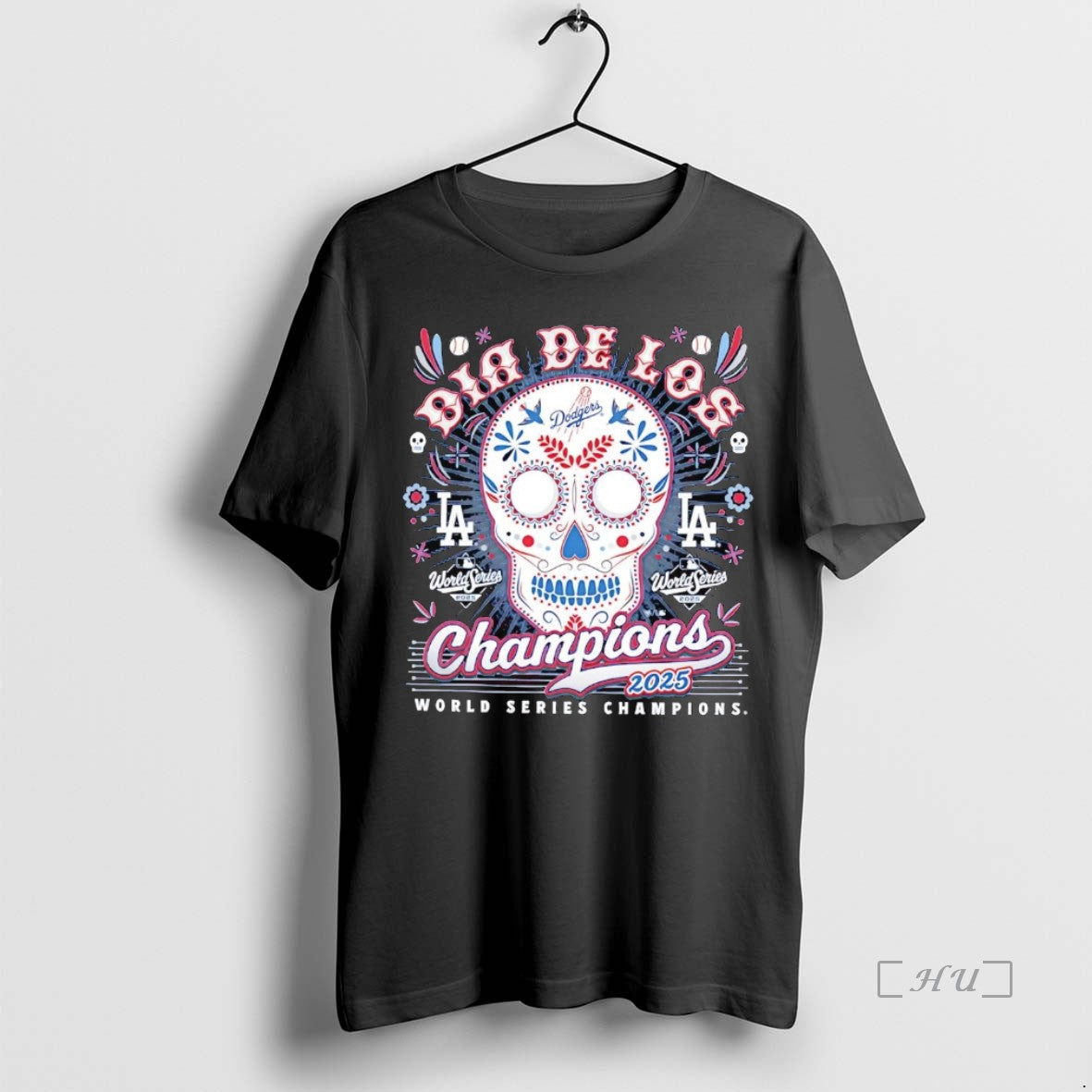 Officials Los Angeles Dodgers Dia De Los Champions World Series 2025 Premium T Shirts Sweater