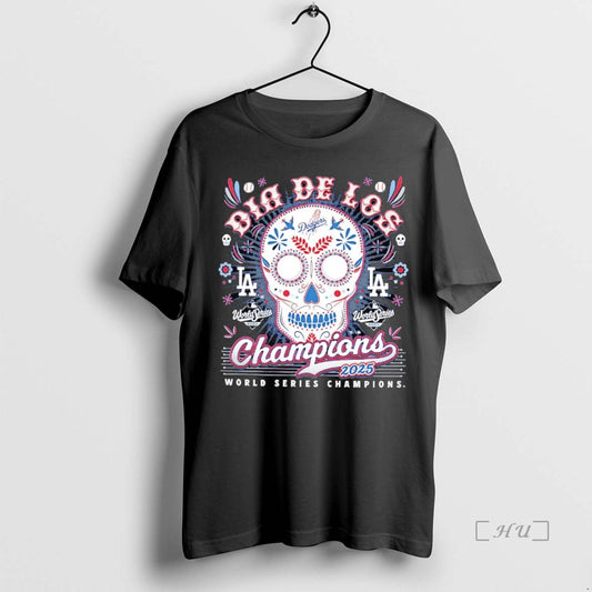 Officials Los Angeles Dodgers Dia De Los Champions World Series 2025 Premium T Shirts Sweater