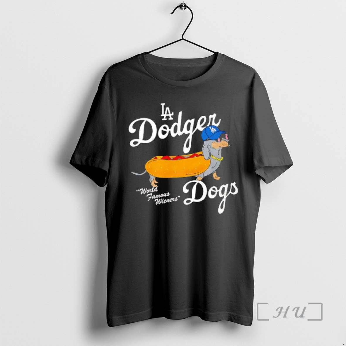 Officials Los Angeles Dodgers Dogs World Famous Wieners 2025 Premium T Shirt Sweater