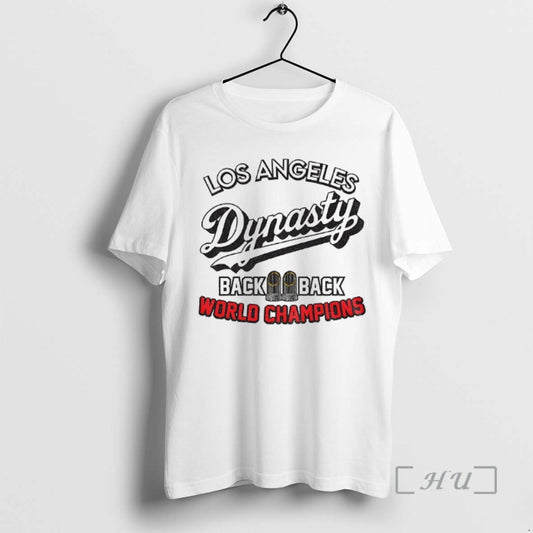 Officials Los Angeles Dodgers Dynasty Mlb Baseball Back 2 Back World Champions 1955 2025 Premium
