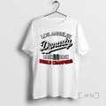 Officials Los Angeles Dodgers Dynasty Back To Back World Champions