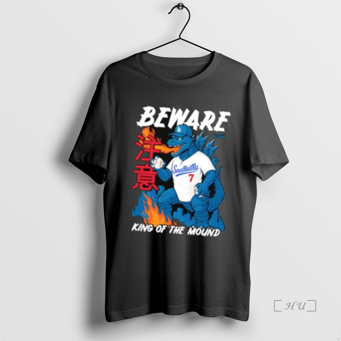Officials Los Angeles Dodgers Hooligan La Snellzilla Beware King Of The Mound