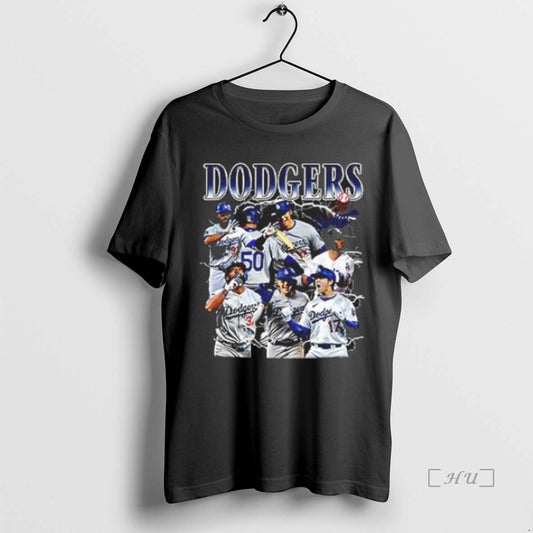 Officials Los Angeles Dodgers Lightning Players Graphic Premium T Shirt Sweater