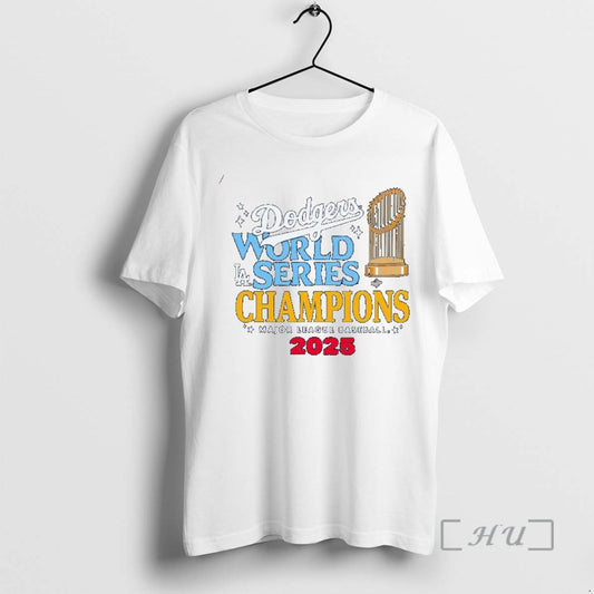 Officials Los Angeles Dodgers Mlb 2025 World Series Champions Ornaments Premium T Shirt Sweater