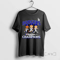 Officials Los Angeles Dodgers Mlb 2025 World Series Champions Caricatures Ornaments Premium T Shirt Sweater