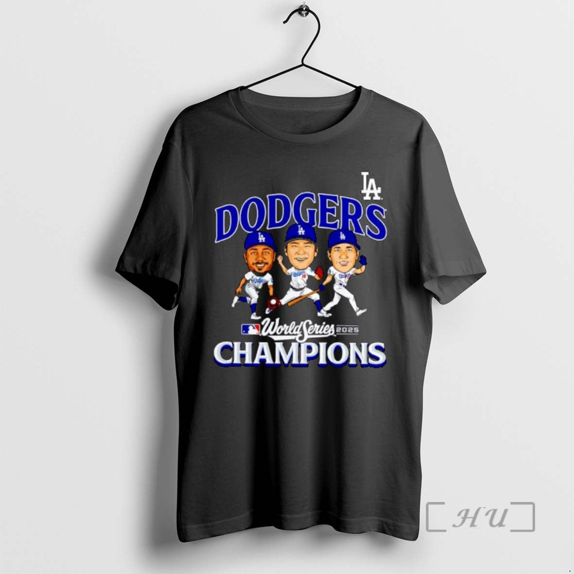 Officials Los Angeles Dodgers Mlb 2025 World Series Champions Caricatures Ornaments Premium T Shirt Sweater