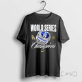 Officials Los Angeles Dodgers Mlb 2025 World Series Champions Ring Ornaments Premium T Shirt Sweater