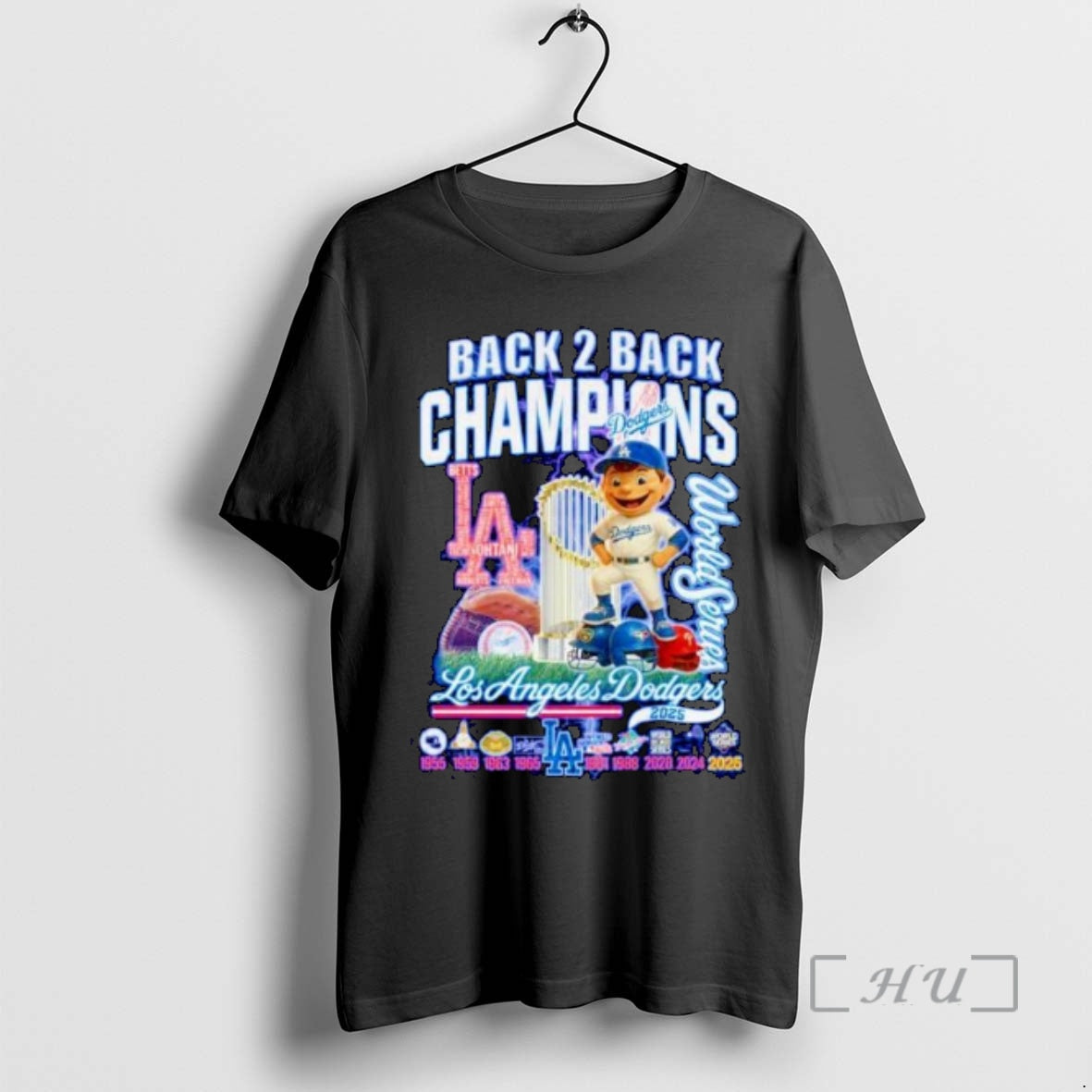 Officials Los Angeles Dodgers Mlb 2025 Back 2 Back World Series Champions Ornaments Premium