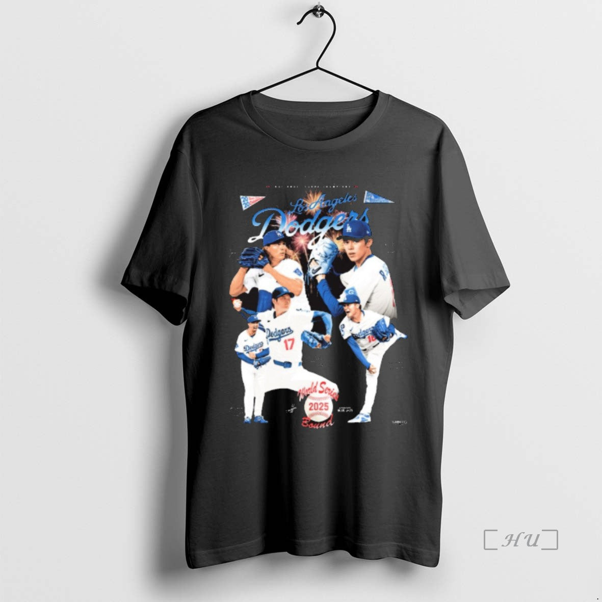Officials Los Angeles Dodgers Mlb National Champions World Series Bound Signatures 2025 T Shirt Sweater