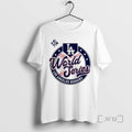 Officials Los Angeles Dodgers Majestic Threads 2025 World Series Ornaments Premium T Shirt Sweater