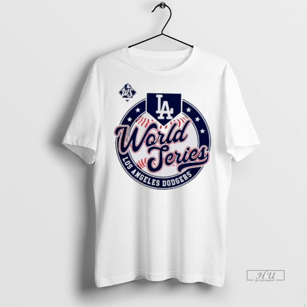 Officials Los Angeles Dodgers Majestic Threads 2025 World Series Premium Tee Shirt Sweater