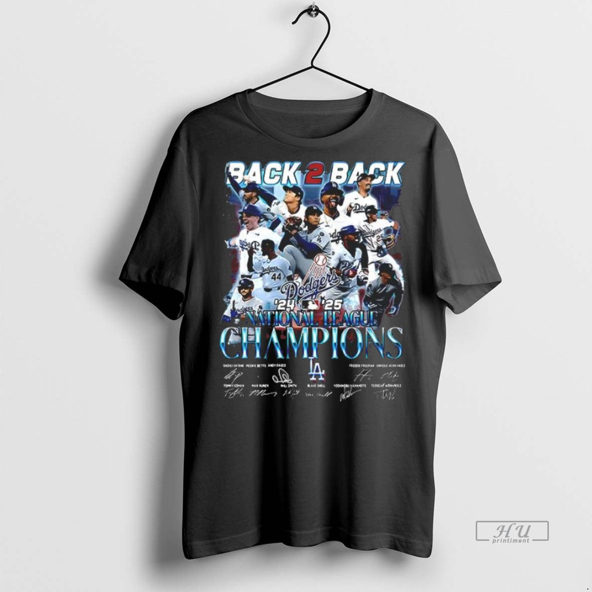 Officials Los Angeles Dodgers National League Champions Back To Back 2025 Tee Shirt Sweater