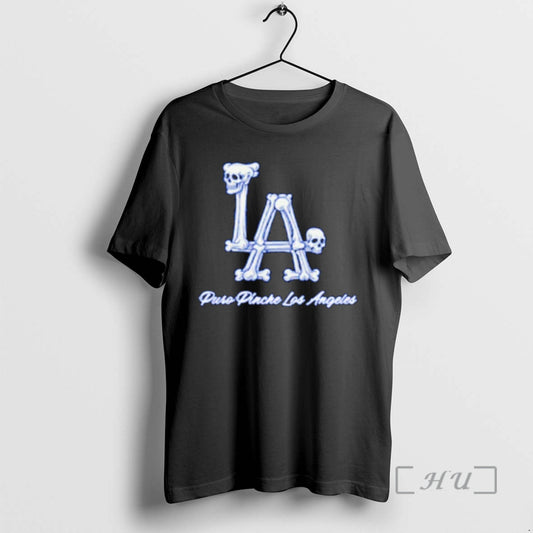 Officials Los Angeles Dodgers Puro Pinche Los Angeles Baseball T Shirt Sweater