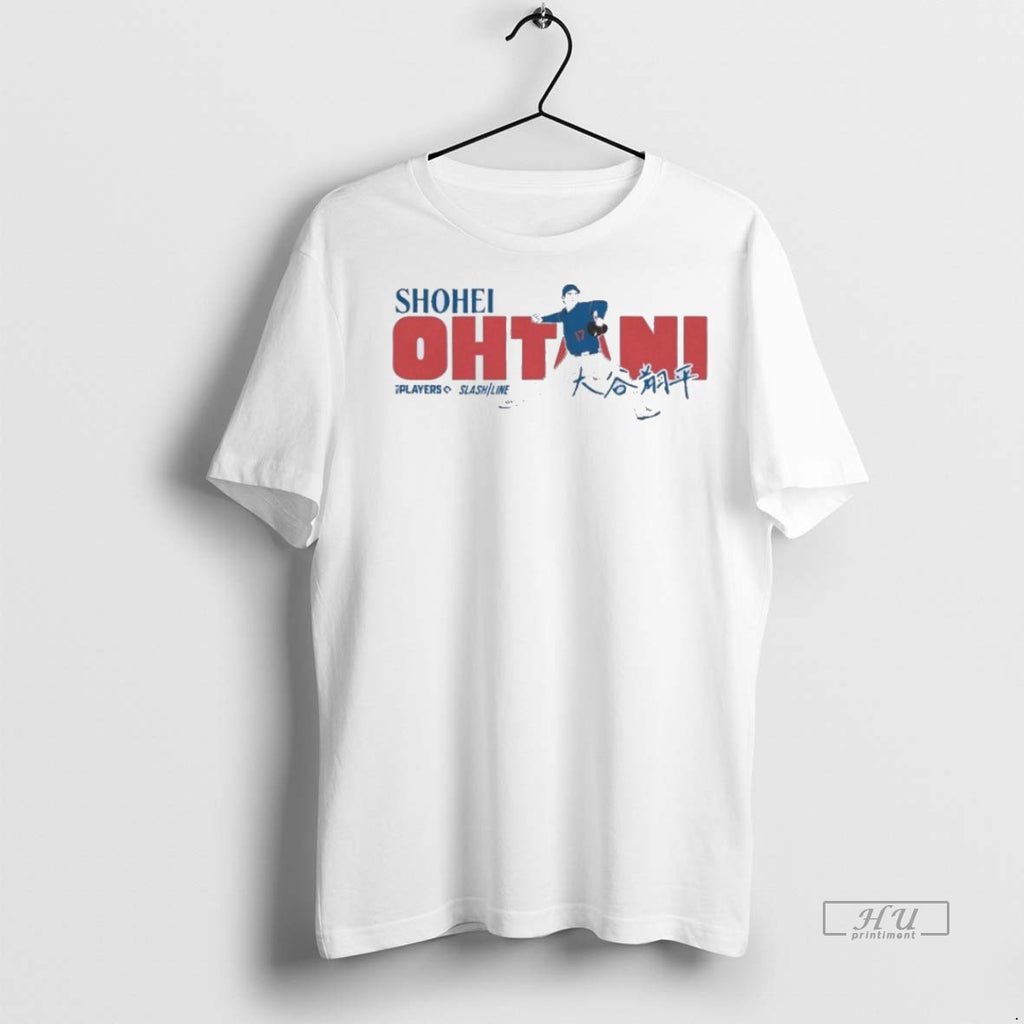 Officials Los Angeles Dodgers Shohei Ohtani Kanji Signature Tee Shirt Sweater