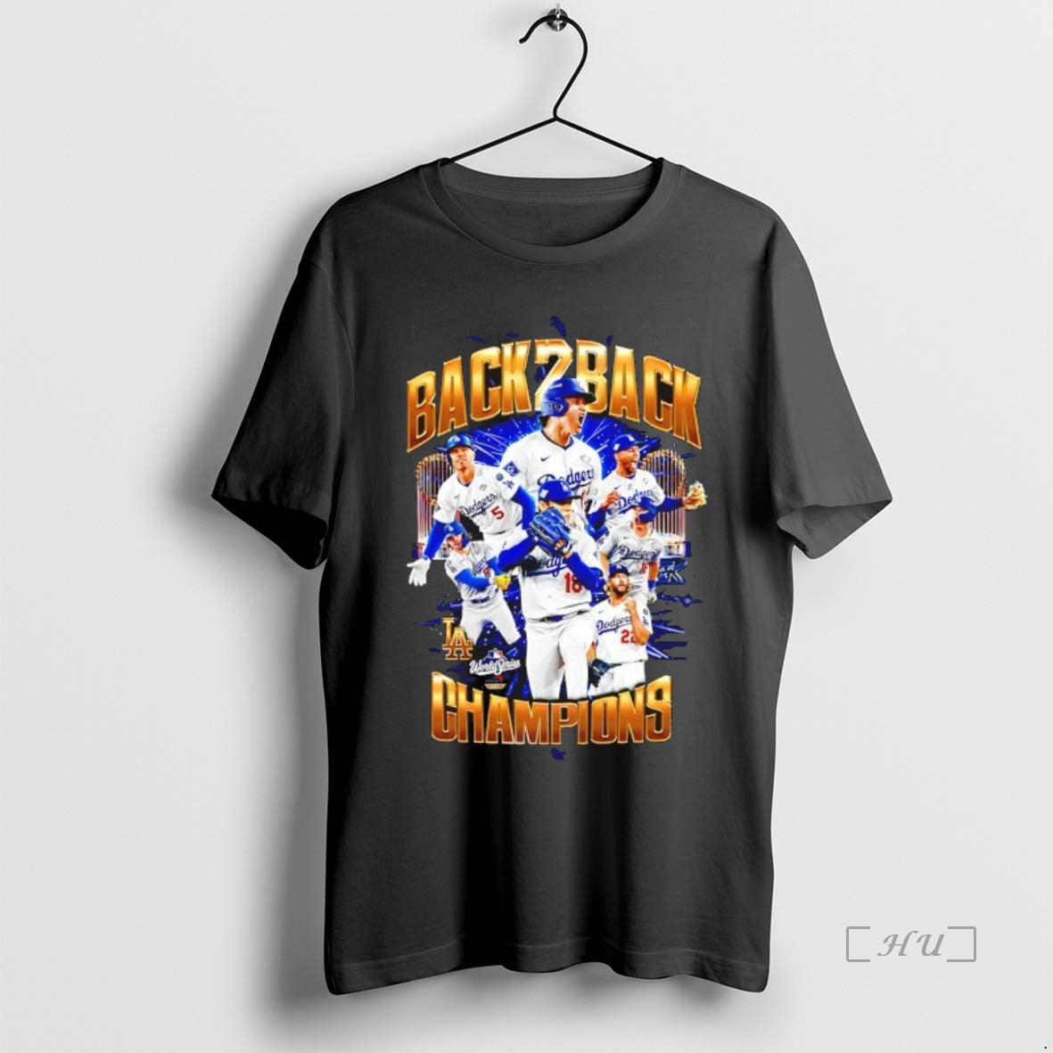 Officials Los Angeles Dodgers Team Back2back Champions 2025 World Series Graphic Premium T Shirts Sweater