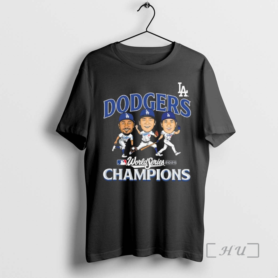Officials Los Angeles Dodgers Team Caricature 2025 World Series Champions Premium T Shirt Sweater