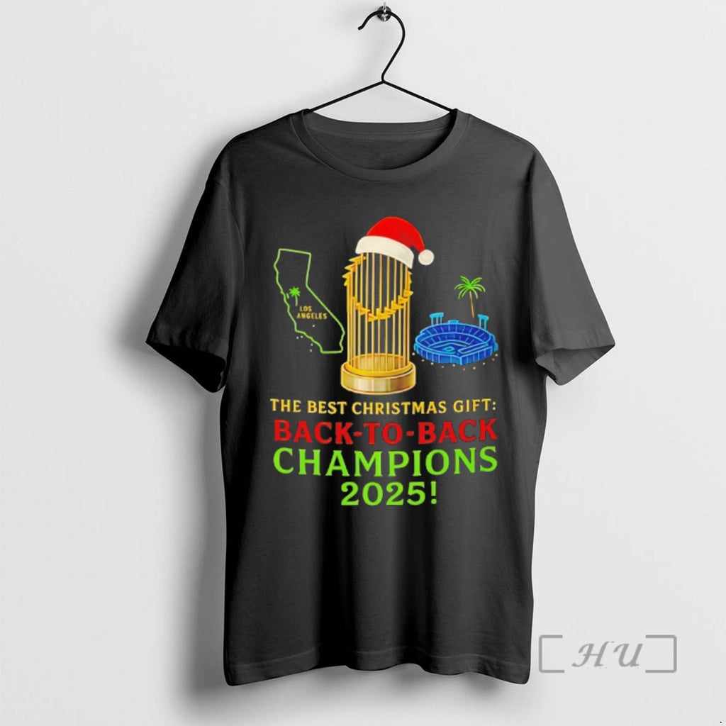 Officials Los Angeles Dodgers The Best Christmas Gift Back To Back Champions 2025 Premium